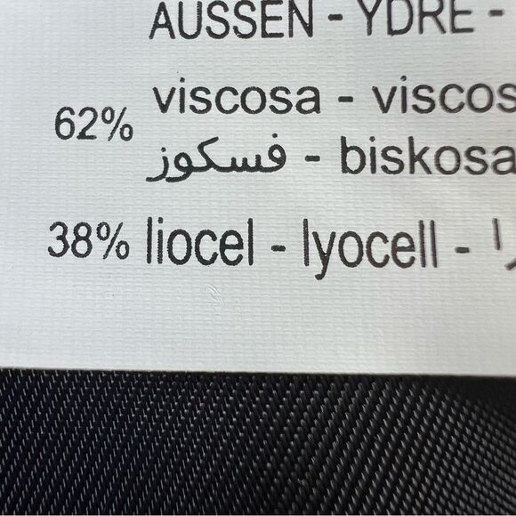 Zara Oversized Slate Blue One Button Front Faux Pocket Soft Blazer Size L - Picture 14 of 16